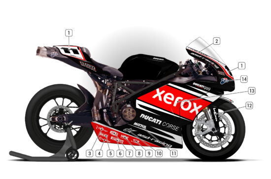 Alternative view of Ducati 999