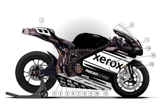 Alternative view of Ducati 999