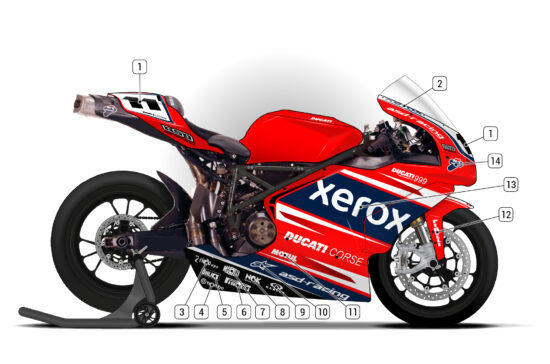 Alternative view of Ducati 999
