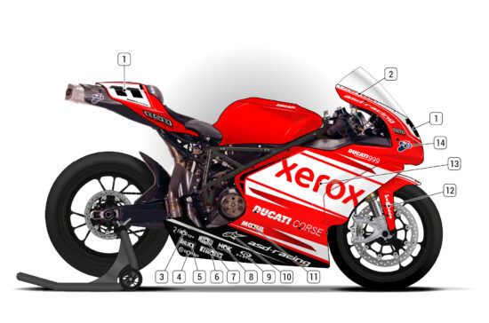 Alternative view of Ducati 999