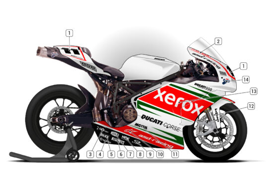 Alternative view of Ducati 999