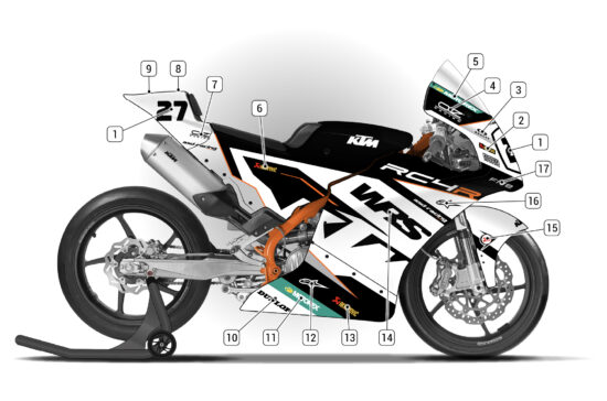 Alternative view of KTM RC4R 2020/23