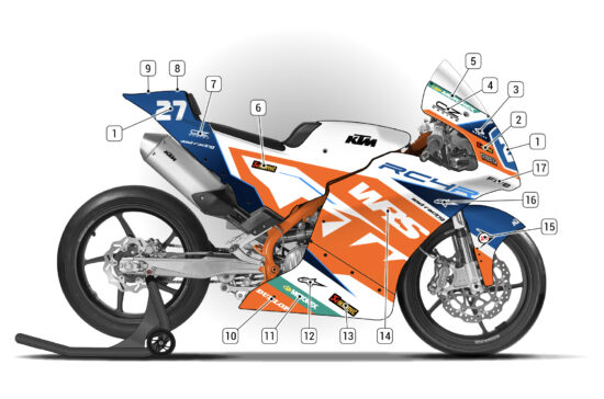Alternative view of KTM RC4R 2020/23