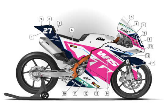 Alternative view of KTM RC4R 2020/23