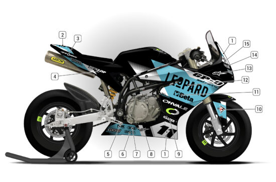 Alternative view of Ohvale GP-0 160 EVO