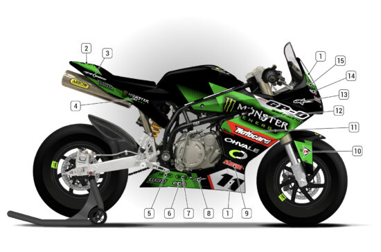 Alternative view of Ohvale GP-0 160 EVO