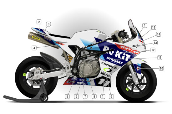 Alternative view of Ohvale GP-0 160 EVO