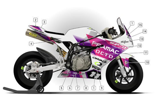 Alternative view of Ohvale GP-0 160 EVO