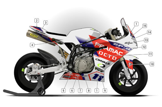 Alternative view of Ohvale GP-0 160 EVO