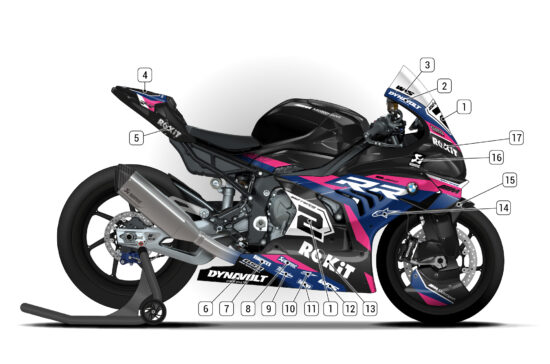 Alternative view of BMW M1000RR 2023/24