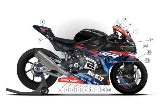 Alternative view of BMW M1000RR 2023/24