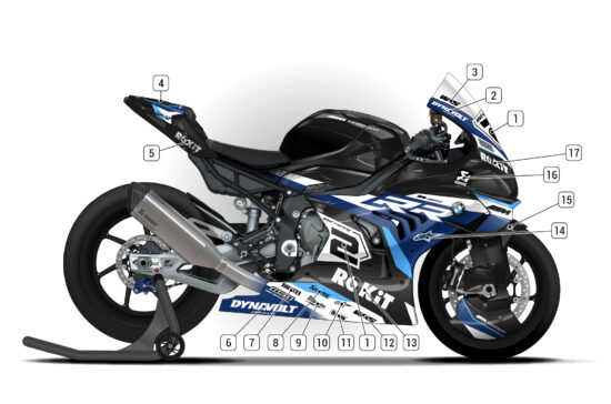 Alternative view of BMW M1000RR 2023/24