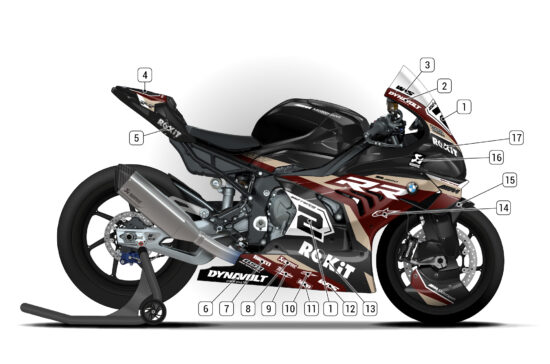 Alternative view of BMW M1000RR 2023/24