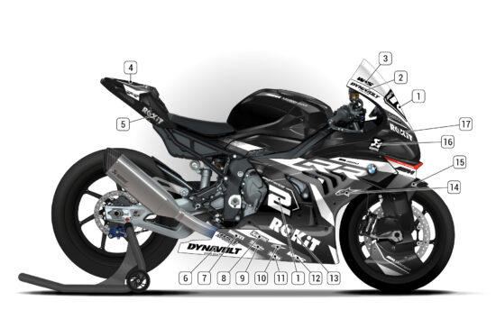 Alternative view of BMW M1000RR 2023/24