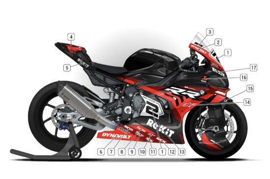Alternative view of BMW M1000RR 2023/24