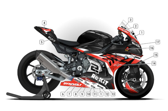 Alternative view of BMW M1000RR 2023/24