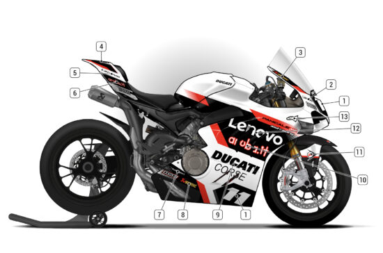 Alternative view of Ducati Panigale V4 2022/24