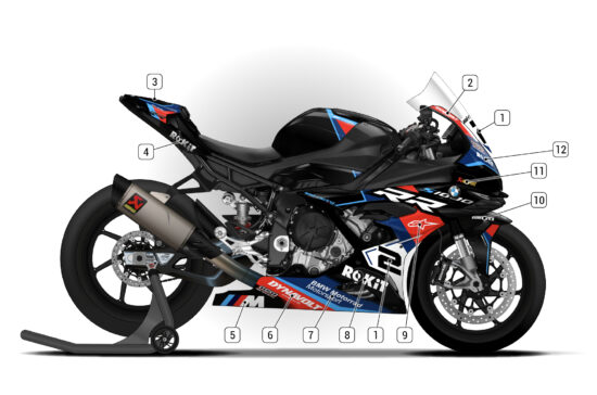 Alternative view of BMW S1000RR 2023/24