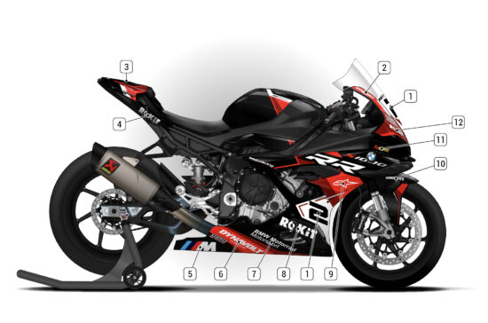 Alternative view of BMW S1000RR 2023/24