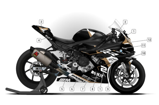 Alternative view of BMW S1000RR 2023/24