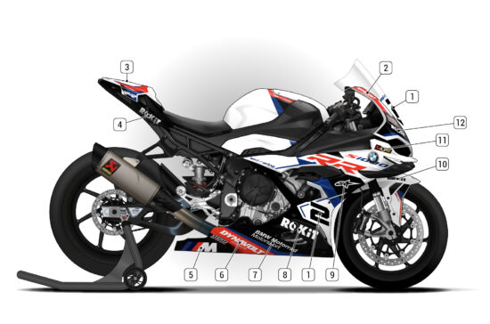 Alternative view of BMW S1000RR 2023/24