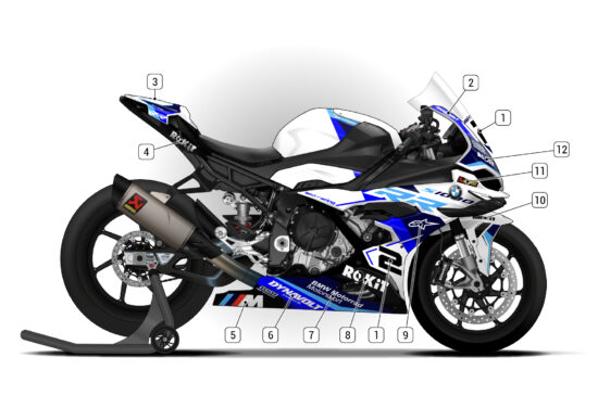 Alternative view of BMW S1000RR 2023/24