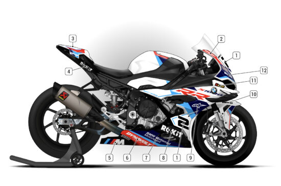 Alternative view of BMW S1000RR 2023/24