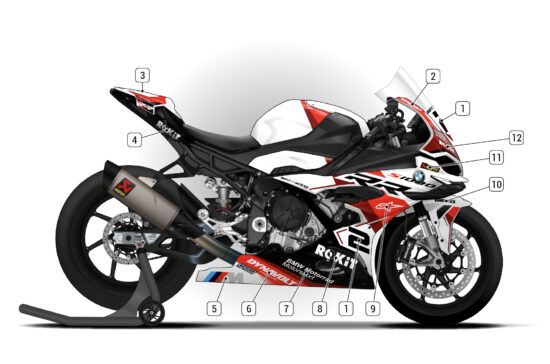 Alternative view of BMW S1000RR 2023/24