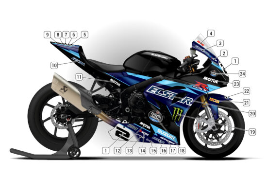 Alternative view of Suzuki GSX-R 1000 2017/25