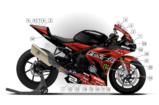 Alternative view of Suzuki GSX-R 1000 2017/25