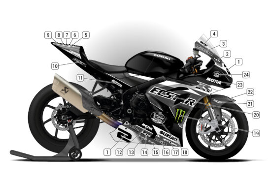 Alternative view of Suzuki GSX-R 1000 2017/25