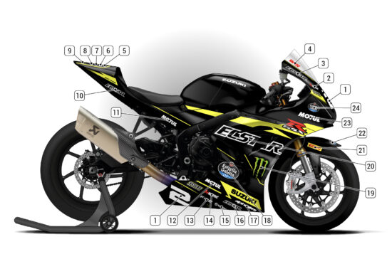 Alternative view of Suzuki GSX-R 1000 2017/25