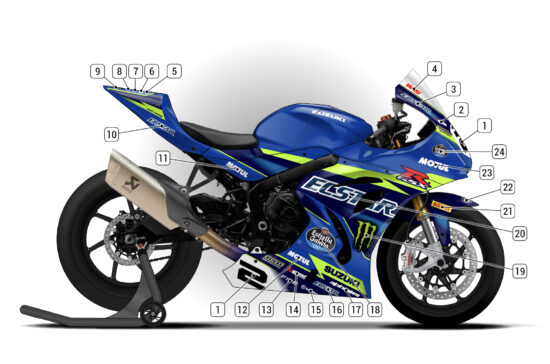 Alternative view of Suzuki GSX-R 1000 2017/25